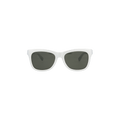 Balenciaga Round Frame Bio Injection Rilsan Sunglasses — Silver