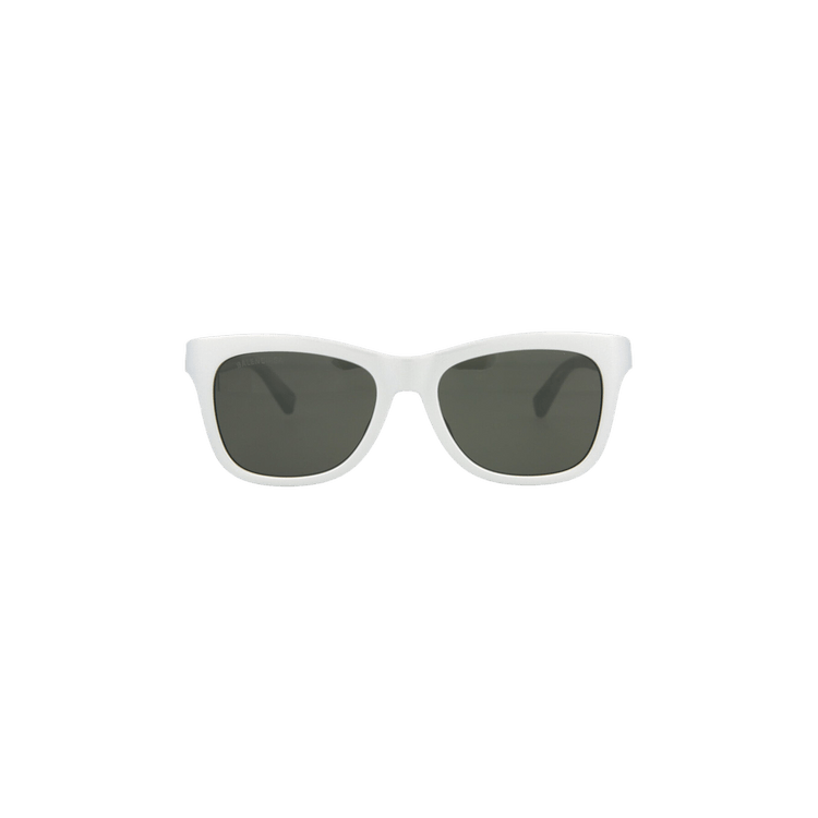 Balenciaga Round Frame Bio Injection Rilsan Sunglasses — Silver