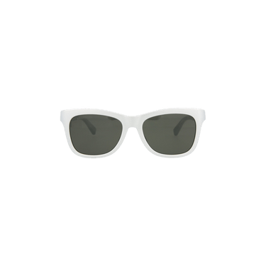 Balenciaga Round Frame Bio Injection Rilsan Sunglasses — Silver