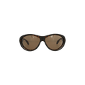 Balenciaga Aviator Style Bio Injection Rilsan Sunglasses — Brown