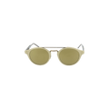 Bottega Veneta Aviator Style Acetate Sunglasses — Gold