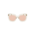 Bottega Veneta Bottega Veneta Square Oversized Sunglasses — Tan