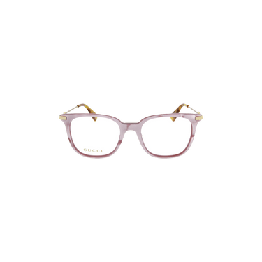 Gucci Square Frame Acetate Sunglasses — Pink