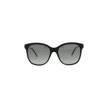 Gucci Square Frame Acetate Sunglasses — Black