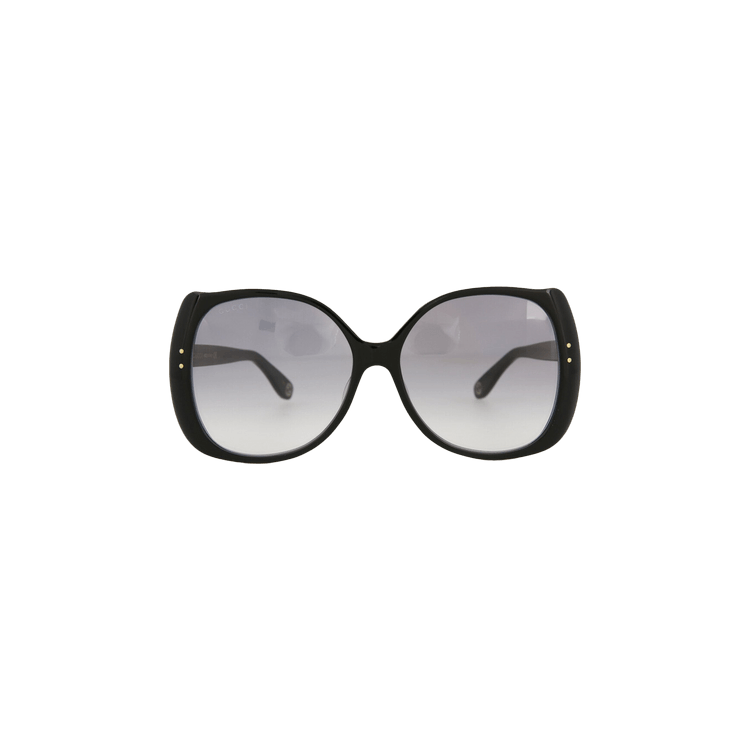 Gucci Square Frame Acetate Sunglasses — Black