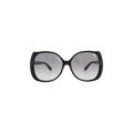 Gucci Square Frame Acetate Sunglasses — Black