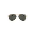 Gucci Aviator Style Metal Sunglasses — Gold