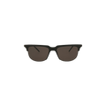 Saint Laurent Square Frame Metal Sunglasses — Black