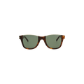 Saint Laurent Round Frame Acetate Sunglasses — Brown