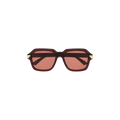 Bottega Veneta Sunglasses — Red