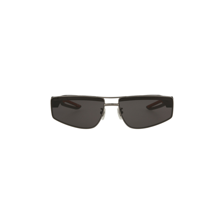 Balenciaga Square Frame Sunglasses — Grey