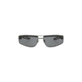 Balenciaga Square Frame Sunglasses — Silver
