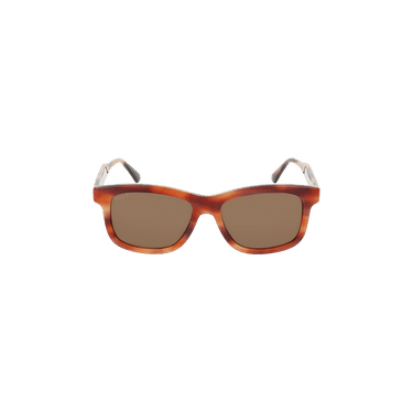 Gucci Square Frame Sunglasses — Brown