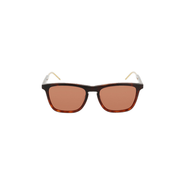 Gucci Square Frame Sunglasses — Brown