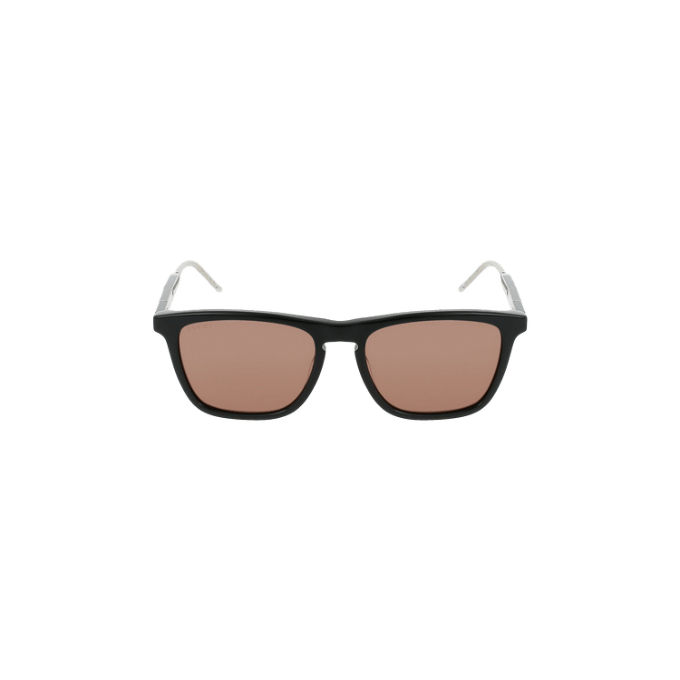 Gucci Square Frame Sunglasses — Black