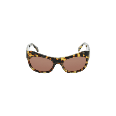 Gucci Square Frame Sunglasses — Brown