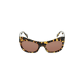 Gucci Square Frame Sunglasses — Brown
