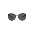 Balenciaga Cat Eye Frame Sunglasses — Silver