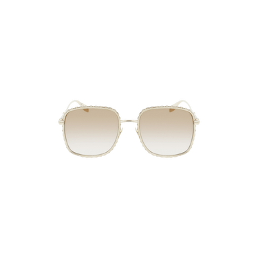 Alexander McQueen Rectangle Frame Sunglasses — Multi-Color