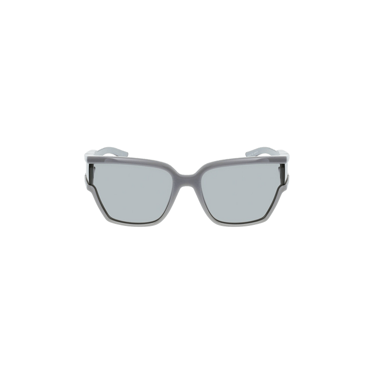 Balenciaga Rectangle Frame Sunglasses — Grey