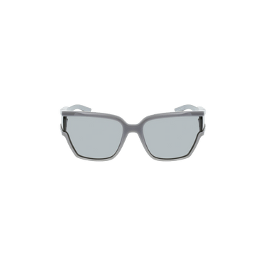 Balenciaga Rectangle Frame Sunglasses — Grey