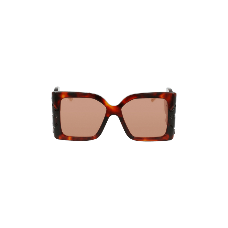 Gucci Square Frame Sunglasses — Red