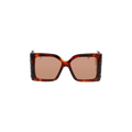 Gucci Square Frame Sunglasses — Red