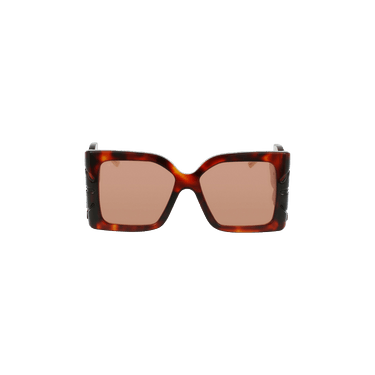 Gucci Square Frame Sunglasses — Red