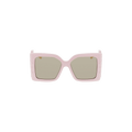 Gucci Square Frame Sunglasses — Pink