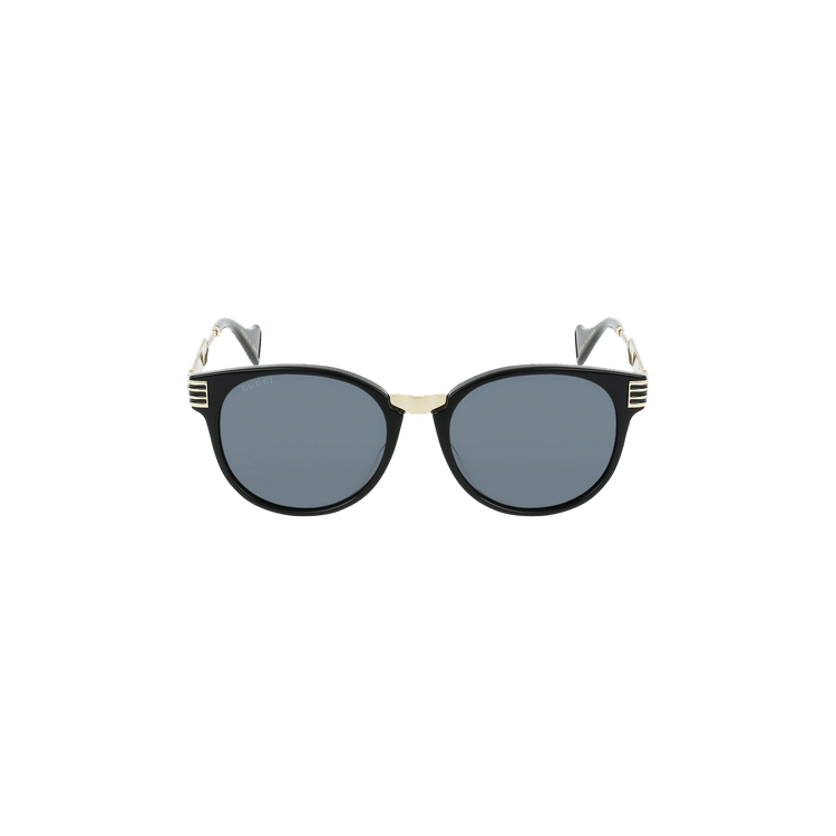 Gucci Round Frame Sunglasses — Multi-Color