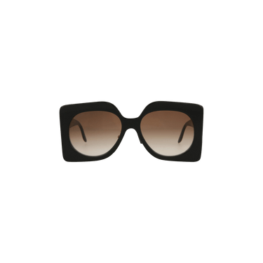 Gucci Square Frame Sunglasses — Black
