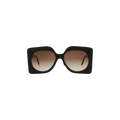 Gucci Square Frame Sunglasses — Black