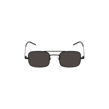 Saint Laurent Square Frame Sunglasses — Black