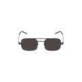 Saint Laurent Square Frame Sunglasses — Black