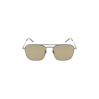 Saint Laurent Aviator Sunglasses — Brown