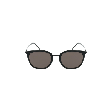 Saint Laurent Round Frame Sunglasses — Black