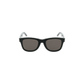 Saint Laurent Square Frame Sunglasses — Black