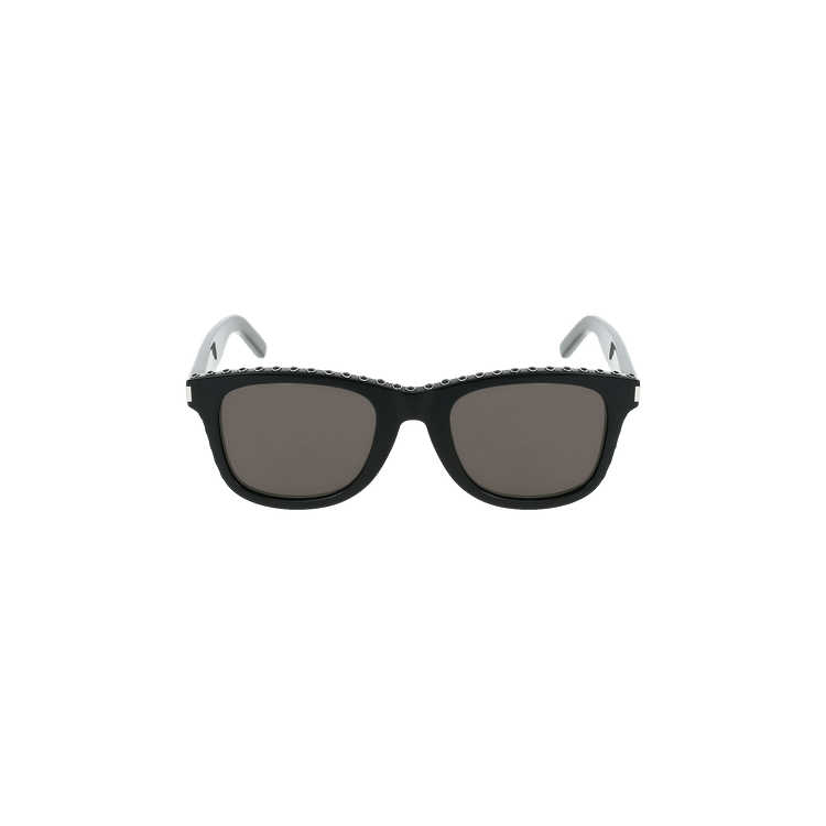 Saint Laurent Square Frame Sunglasses — Black