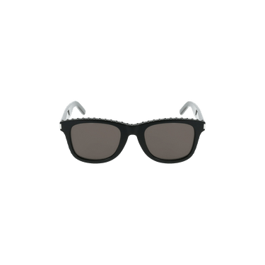 Saint Laurent Square Frame Sunglasses — Black