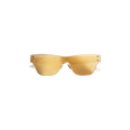 Bottega Veneta Sunglasses — Gold