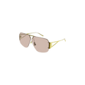 Bottega Veneta Sunglasses — Gold