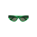 Bottega Veneta Sunglasses — Green