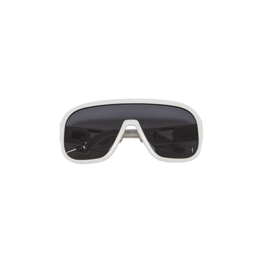 Dior Homme Bobby Sport Shield Sunglasses — White