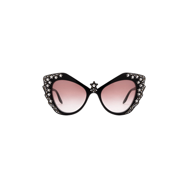Gucci Cat Eye Sunglasses — Black
