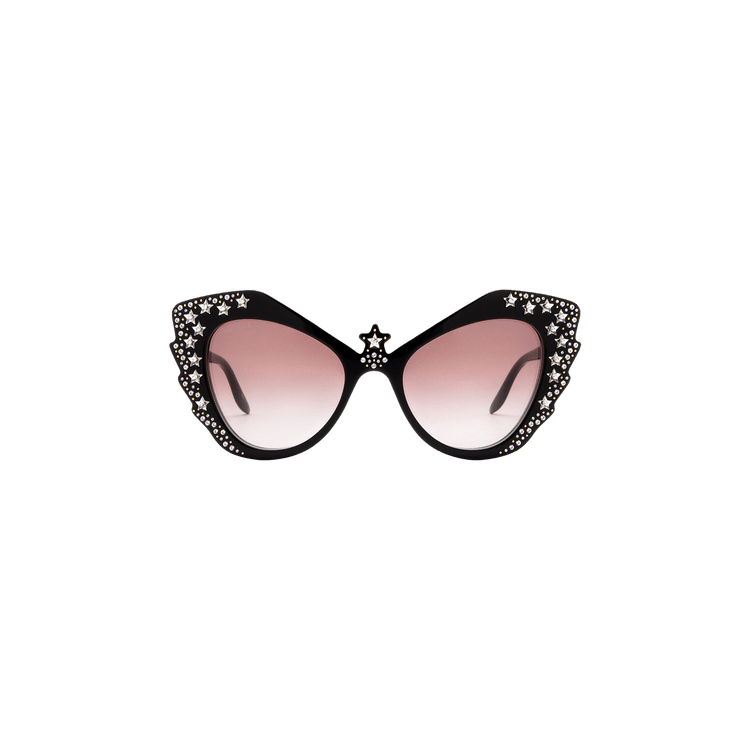 Gucci Cat Eye Sunglasses — Black