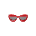 Loewe Inflated Cat Eye Sunglasses — Red