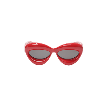 Loewe Inflated Cat Eye Sunglasses — Red