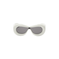Loewe Inflated Mask Sunglasses — Grey