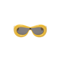 Loewe Inflated Mask Sunglasses — Yellow