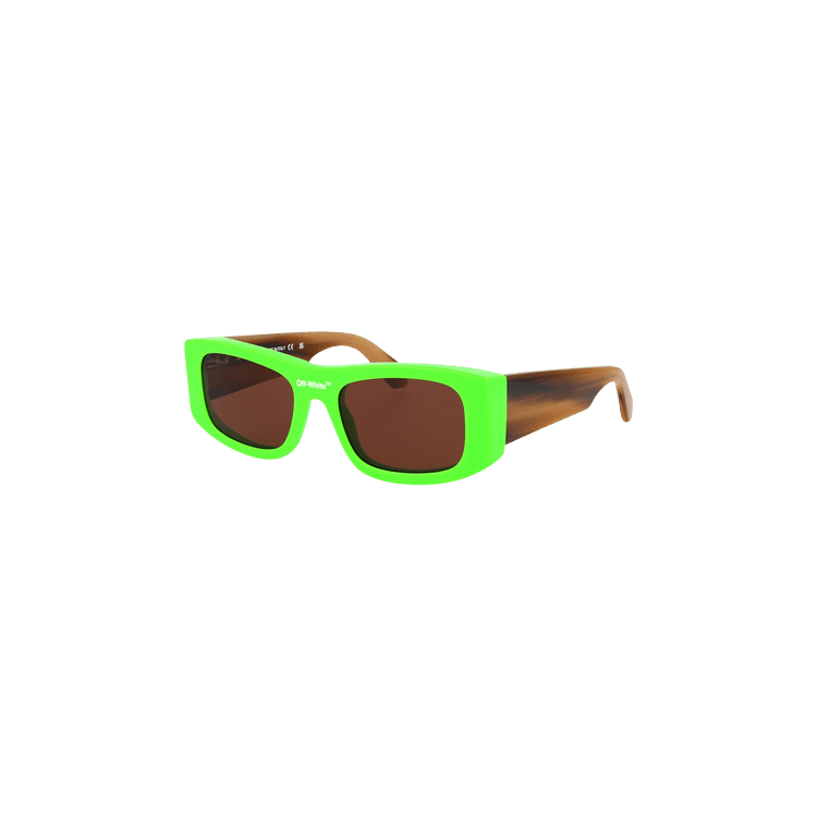 Off-White Lucio Sunglasses — Green